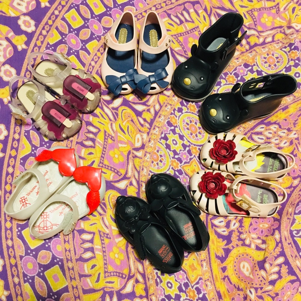 Mini Mellisa Shoes Boots & Sandals SZ 5 & 6